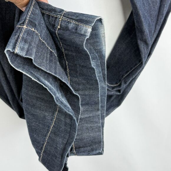 Tommy Hilfiger Denim Trousers Womens Size 8 Blue Gray Stretch Casual Straight - Picture 8 of 16